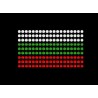 Nažehlovací aplikace CS229 vlajka Bulharsko