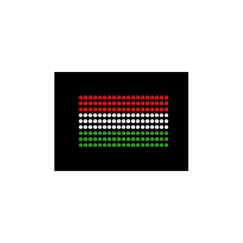 Nažehlovací aplikace CS230 vlajka Maďarsko