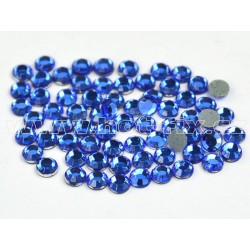 Skleněné hot-fix kamínky barva Sapphire velikost SS30