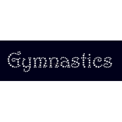 Nažehlovací aplikace CS677 Gymnastics