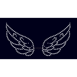 Nažehlovací aplikace CS699 andělská křídla