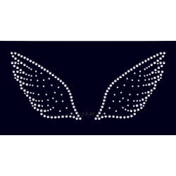 Nažehlovací aplikace CS700 andělská křídla
