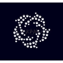 Nažehlovací aplikace CS1090 květ