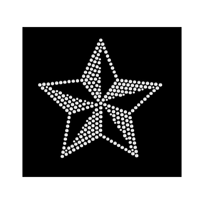 Nažehlovací aplikace CS238 hvězda