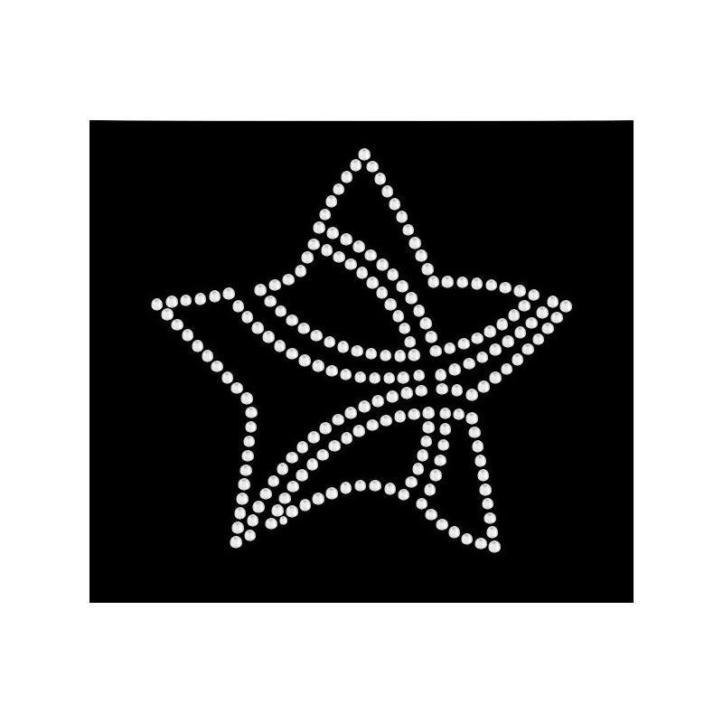 Nažehlovací aplikace CS325 hvězda