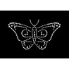 Nažehlovací aplikace CS324 motýl