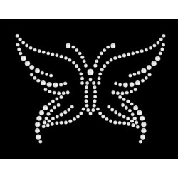 Nažehlovací aplikace CS378 motýl