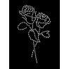 Nažehlovací aplikace CS131 růže