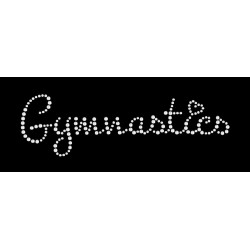 Nažehlovací aplikace CS170 nápis Gymnastics