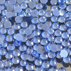 Skleněné hot-fix kamínky barva Sapphire světlý velikost SS6
