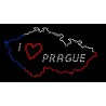 Nažehlovací aplikace CS006 I love Prague