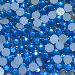 Skleněné hot-fix kamínky barva Capri blue velikost SS6